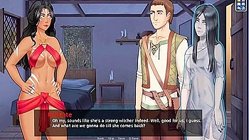 3d Animated - 22 Supernatural Threesome By Foxie2k