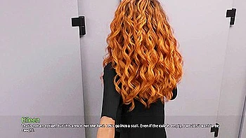 My Dorm 7 - Mark Is Licking His Ex-gf Pussy In Men Washroom