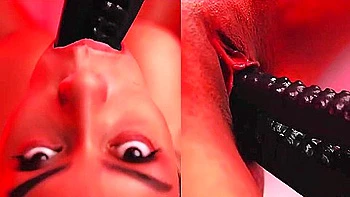 An Alien And Fucked Hard A Mulatto With Big Tits