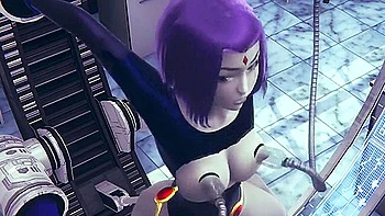 Raven Fell In Cyborgs Trap