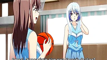 His dick is thrust out and he gives her a blowjob, thrusting it deep into her throat and making her cum in his mouth.