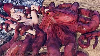 Tentacles On The Beach