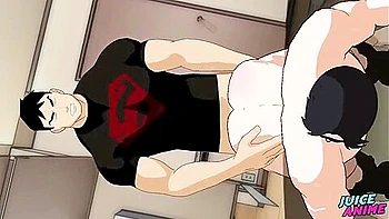 Juice Anime: Muscle Hunk Hentai Moaning