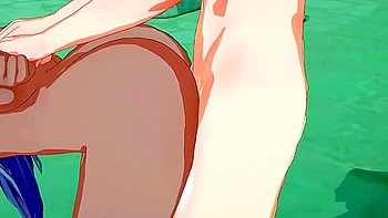 Pokemon - Nessa Gets Fucked Filled With Cum