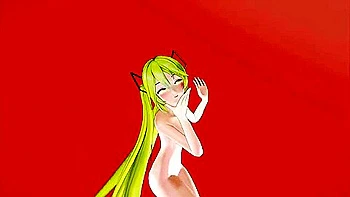 Hentai Undress Dance Vocaloid Mmd 3d Blonde Hair Color Edit Smixix