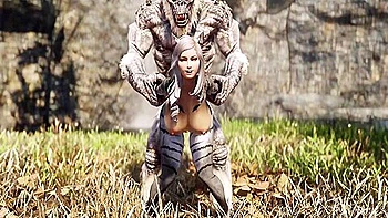 Troll Stretches This Cat Girls Tight Pussy