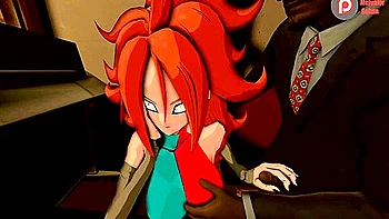 Android 21 Thinks Cum Is Just Like Delicious Candy