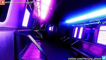 K/da Akali In Train (pov, No Sound)