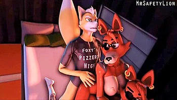 Foxy Animatronics Have Sex With The Nightguards