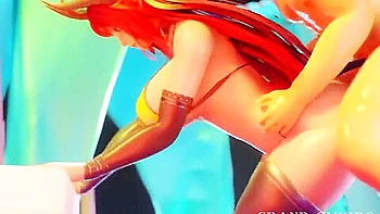 Long & Deep Anal Sex With Succubus