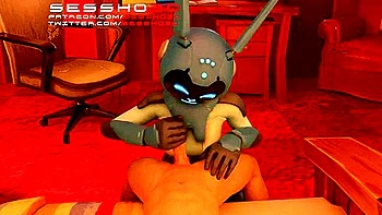 Fortnite - Gemini (space Bunny) Handjob