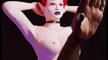 Elf Girl Tit Slapping Session