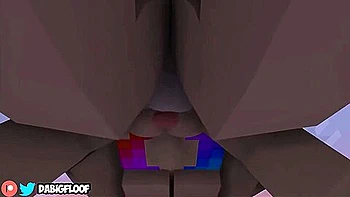 Minecraft Chick Gets Fucked On The Beach