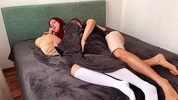 Stepdad's Hot Mistake: Creampie Surprise for Redhead Teen Mila Daisy