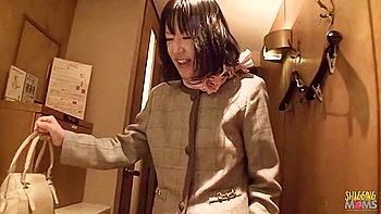 Asian Brunette With Hairy Pussy Fucked In The Doggystyle And Creampied