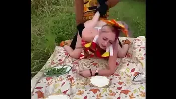 First Pilgrims on Thanksgiving