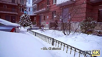 The Beautiful Girl Seduces The Loan Officer