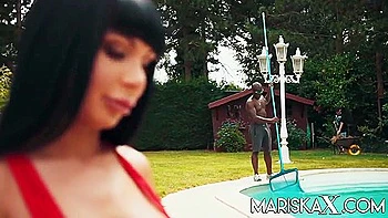 Valentina Ass Fucked By The Pool Guy With Valentina Ricci And Joss Lescaf