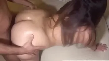 Perfect Curvy Teen Oiled Ass Doggystyle