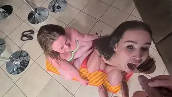 Taking piss in my mouth and spitting it in my friends mouth to swallow