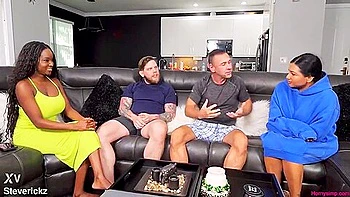 Naomi Foxx - My Stepsister And I Hookup With Horny Swingers