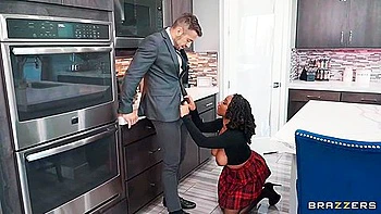 Horny Ebony Tart Thrilling Adult