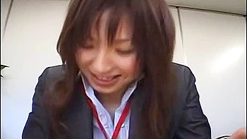 Her pants are taken off, a vibrator is inserted, and she squirts with fingering.