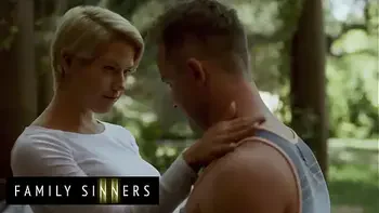 Hot Blonde Milf (Kit Mercer) Blows Fucks Her Step Son Van Wylde - Family Sinners