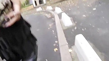 European Granny In Stockings Takes A Young Cock Up Her Ass