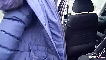 Tiny German Teen 18+ Lullu Gun Real Outdoor Sex With Stranger