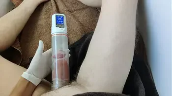 Time lapse penis pump