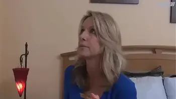 Mature Milf teaches her stepson