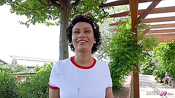 Deep Butt Fucking Orgasm For Slut Stacy At Real Street Casting - Big Cock