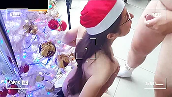 Sex With Delicious Busty Latina - Christmas Edition