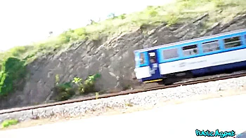 Latina Tries Czech Sausage - Ariana Van X