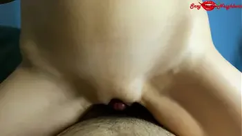 Rubbing my step sister's wet pussy after a huge handjob