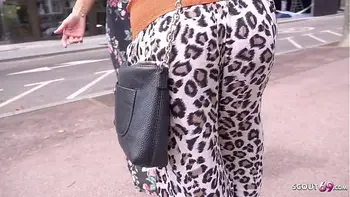 GERMAN SCOUT - MILF tricked Tiny shy Girl Agatha to Sex at Fake Model Job Casting