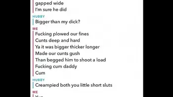 Sexting and Cuckolding Husband on Snap chat