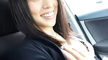 Horny Japanese chick Ann Yabuki in Incredible Big Tits, Fishnet JAV video