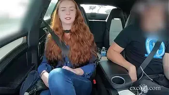 Wild Girl! Butt Plugged Ginger Rose Milks A Dick Like A Pro!