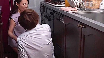 [rm] Stepmom & Stepsons Friend Having Fun And Creampie Arika Tada