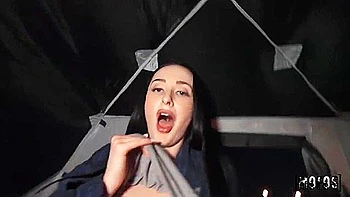 James Angel And Violet Voss In Sucks Firm Cock And Gets Pounded Outdoors