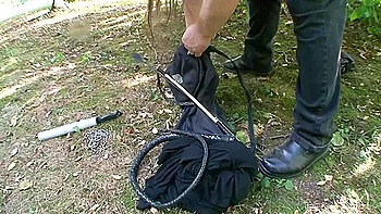 Threesome Outdoor Bdsm