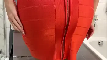 after party step brother fucks me in my sexy bodycon dress from behind - ruins my life