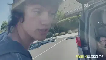 bull step sons put wimpy step dad into cuckold and fuck step mom McKenzie Lee