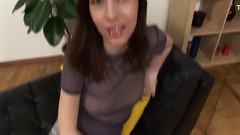 Teen 18+ Rides Her Booty On A Strong Dick In Pov - Kani Jones