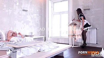 Blanche Bradburry and Alexis Brill get kinky in hot foot fetish threesome