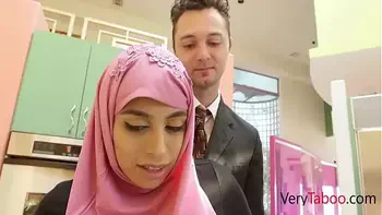 My Repressed StepDaughter In Hijab Gets Some Cock