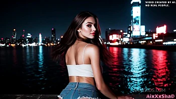 Intense Anal Pounding Of A Stunner With A Creampie Finish - [Ai Generated]