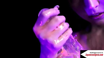 Depraved Asian Teen 18+ Oiled Up Adult Clip